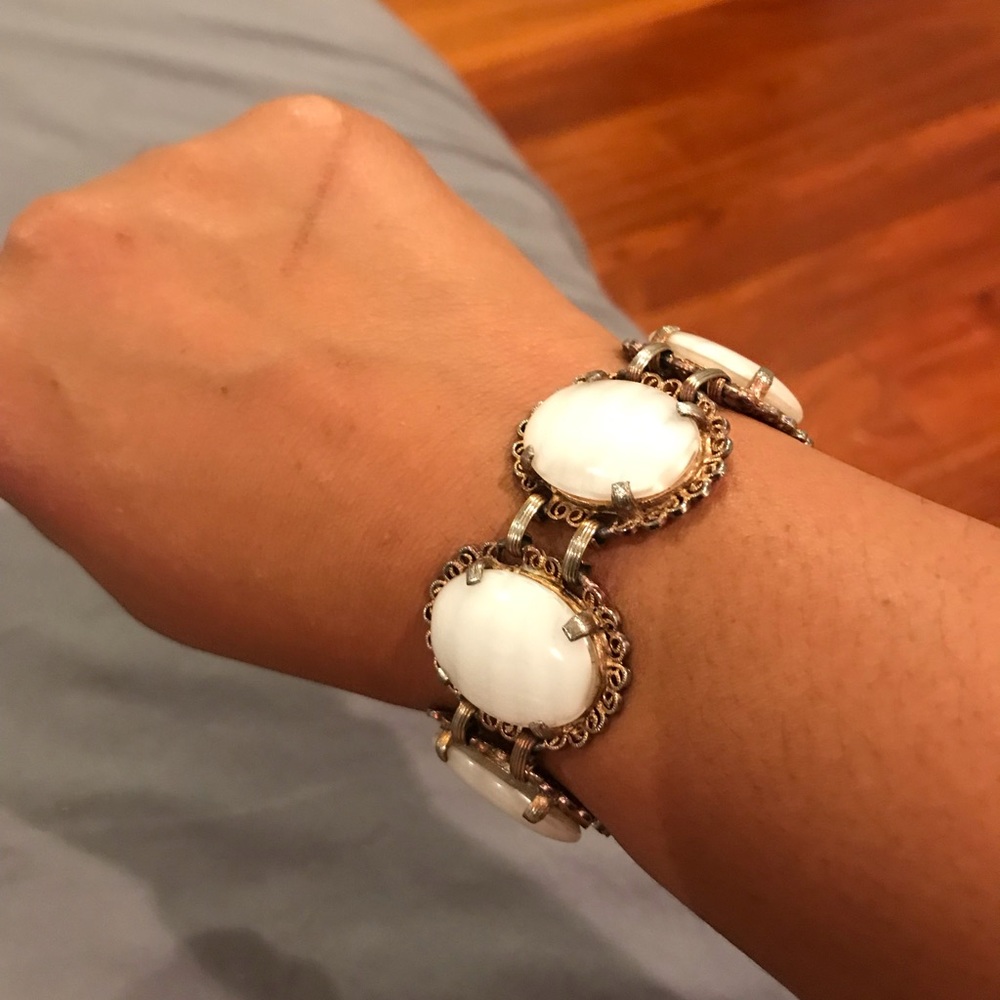 Pearled Antique Bracelet